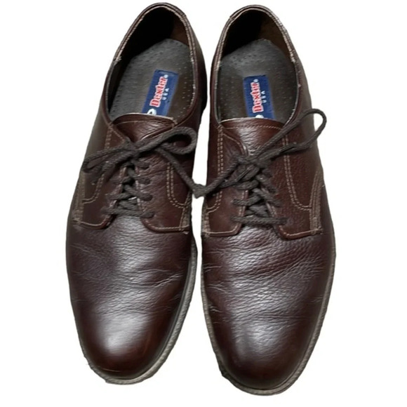 Men's Dexter Brown Dress Shoes‎ Size 10 - Picture 2 of 11